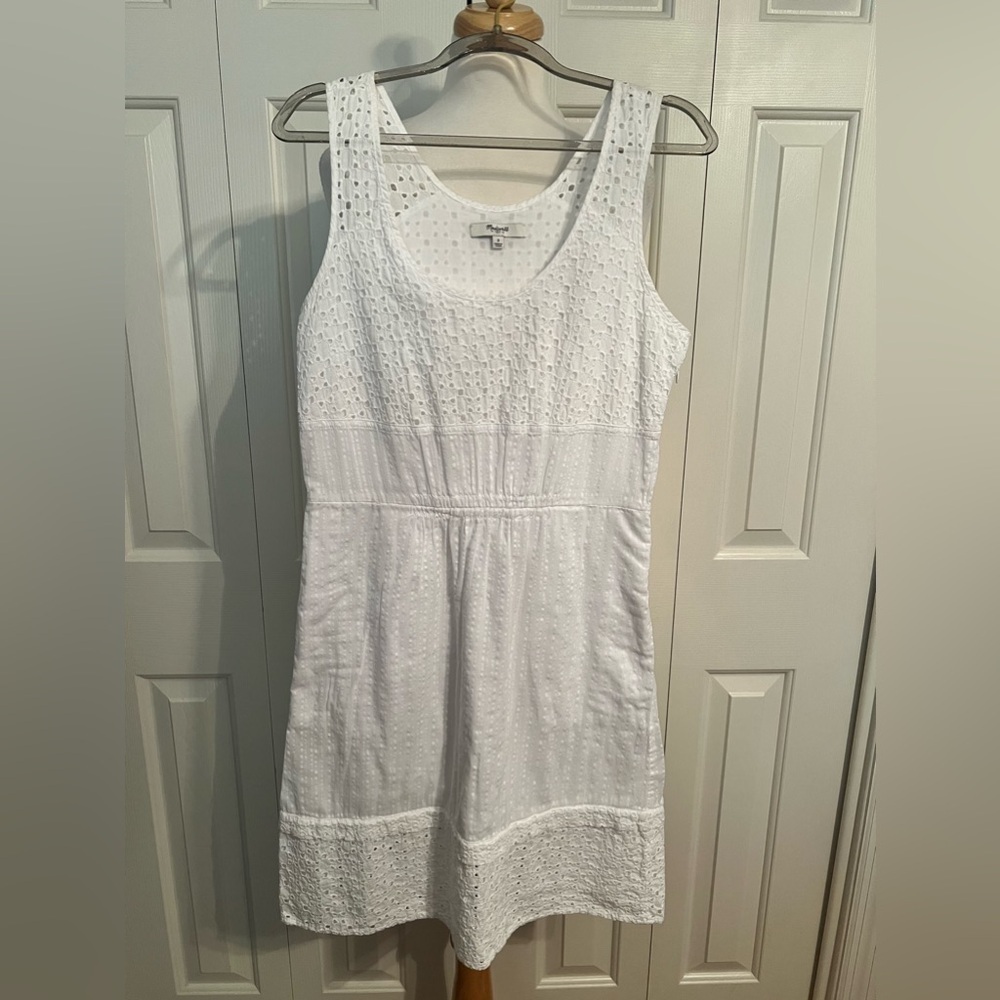 EUC Madewell Eyelet Lovesong Dress Size 2